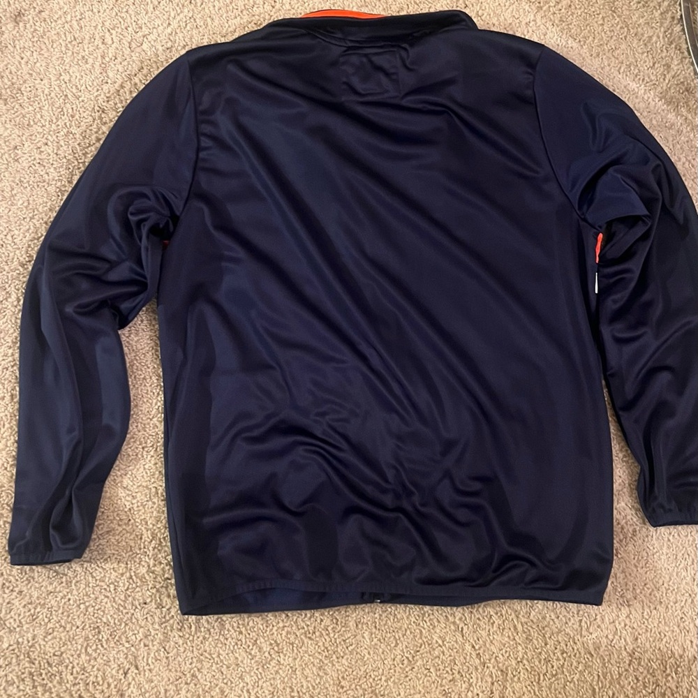Vintage Houston Astros Navy and Orange Zip up Throwback Jacket - Picture 4 of 7